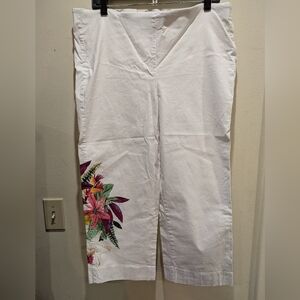 Chico's Elegant White Pants Size 16